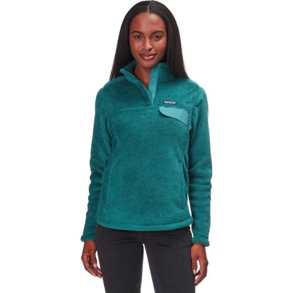 Patagonia Tops - PATAGONIA Teal Re-Tool Snap-T Fleece Pullover XS
